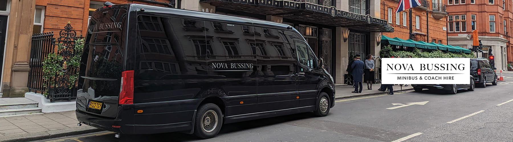 Nova Bussing stock image of a bus
