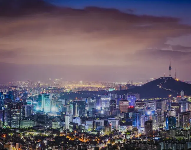 Seoul Korea skyline
