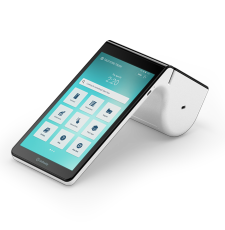 Picture of our Commerce360 smart terminal