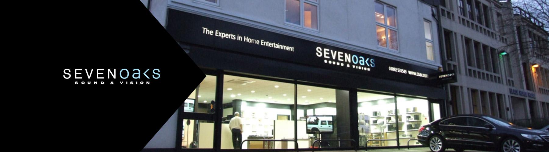 Picture of the outside of a SevenOaks store